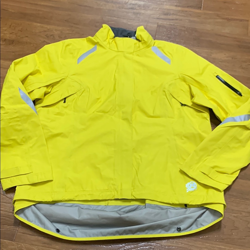 Novatera Cycling Biking High-Visibility Yellow Waterproof Jacket